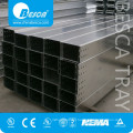 Solid pre galvanized ladder type cable tray cable duct